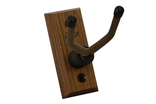 String Swing Ukulele Wall Mount Stand for Mandolin Ukele Concert Pineapple Soprano Tenor and Baritone Compatible Case Alternative Kit for Home or Studio - Black Walnut Hardwood CC01UK-BW - Image 3