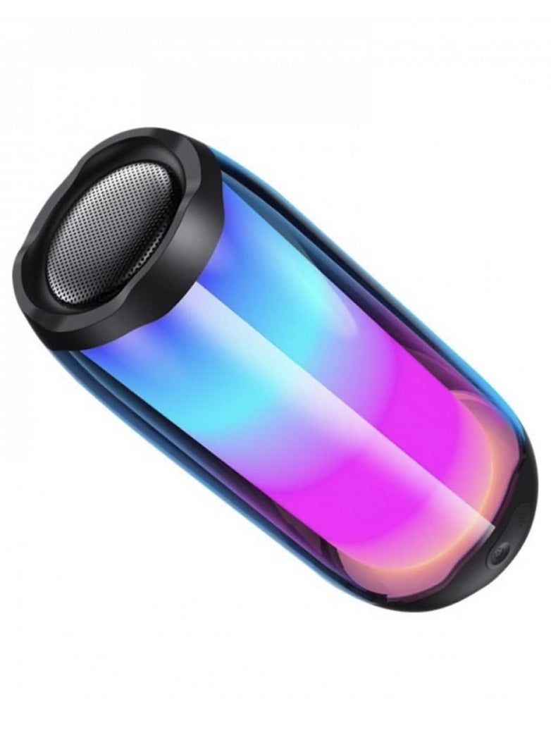 Bastec Colrful Luminous Wireless Speaker: BASTEC BC701 with Bluetooth, RGB Lighting, USB, Aux Input & Built-in Speaker" - Image 3