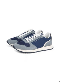 TOMMY HILFIGER Men's Logo Trainers - Suede, Blue  - Image 2