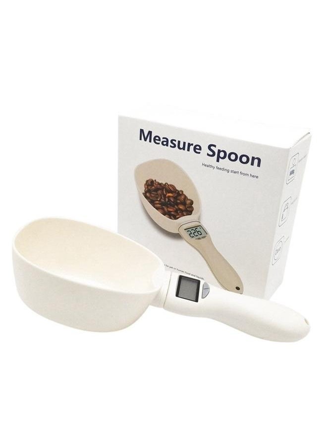 Digital Measuring Spoon White 23x9.5cm，Digital Measuring Spoon, Electronic Measuring Spoon with LCD Screen