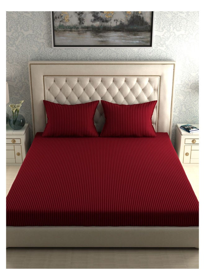 ريموند ملاءة مسطحة ريموند هوم كينج فائقة النعومة 300 قطعة من القطن الخالص (274 × 274 سم، 46 × 69 سم) ملاءة مسطحة وكيسي وسادة - Image 2