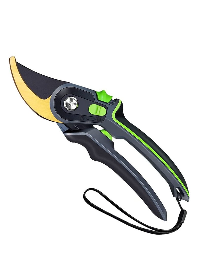 واي آند دي Garden Pruners, Rust Proof Heavy Duty Gardening Scissors, Bypass Pruning Shears for Gardening, Stainless Steel Sharp Pruner Secateur - Image 1