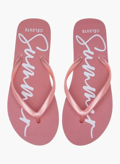 Celeste Women's Printed Thong Slippers