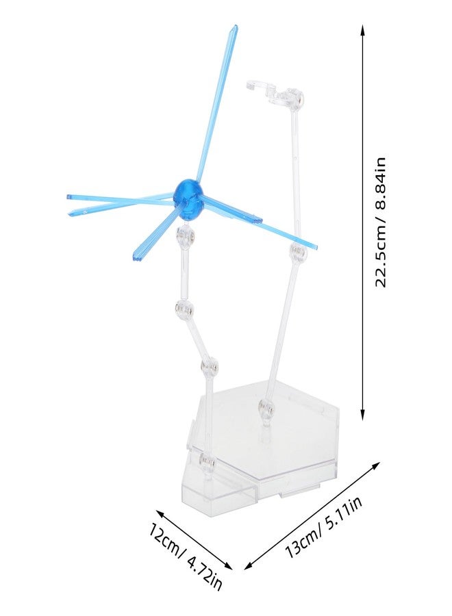 ERINGOGO Adjustable Action Figure Stand with Special Effects Base for Doll Display and Model Scene Assembly Collectible Figure Display Holder - Image 2