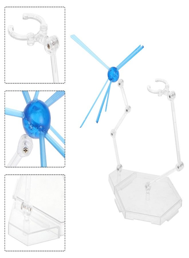 ERINGOGO Adjustable Action Figure Stand with Special Effects Base for Doll Display and Model Scene Assembly Collectible Figure Display Holder - Image 3