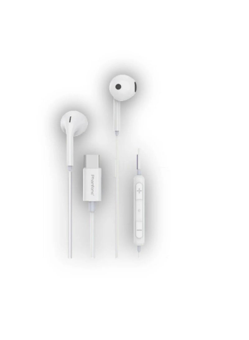 Phanfone FanFone PT-03 Wired Headphones with Type-C Connector – Clear Sound Earphones for Music and Calls - Image 3