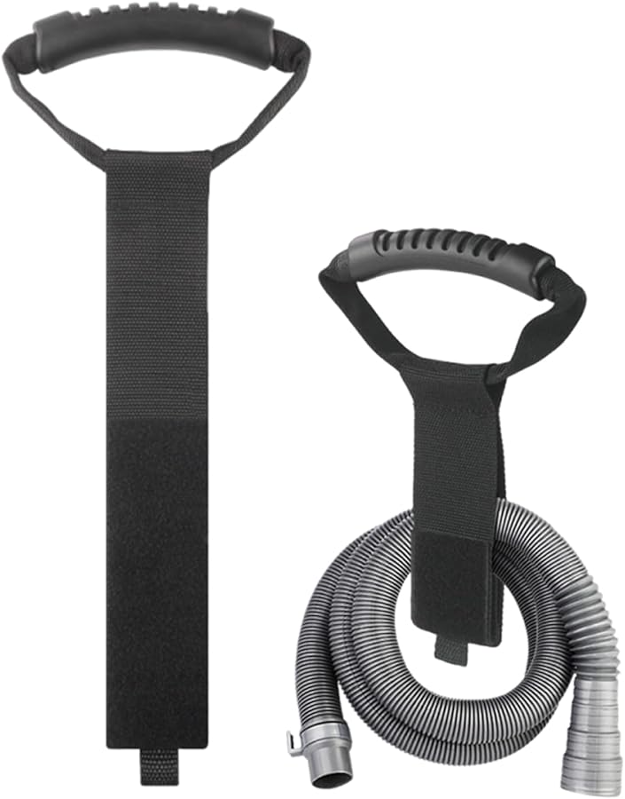 Extension Cord Hanger Garage Organizer with Handle Storage Wrap Straps 2XL 5x56cm - Image 2