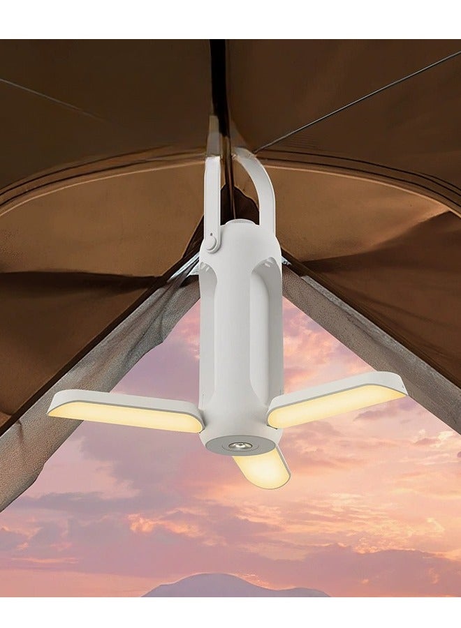 ضوء فانوس التخييم ، أضواء التخييم القابلة لإعادة الشحن مع بنك طاقة 10000 مللي أمبير في الساعة ، تشغيل أضواء خيمة التخييم حتى 180 ساعة ، مصباح معسكر LED قابل للتعتيم 720 لومن ، ملحقات التخييم ، شعلة محمولة للطوارئ - Image 1