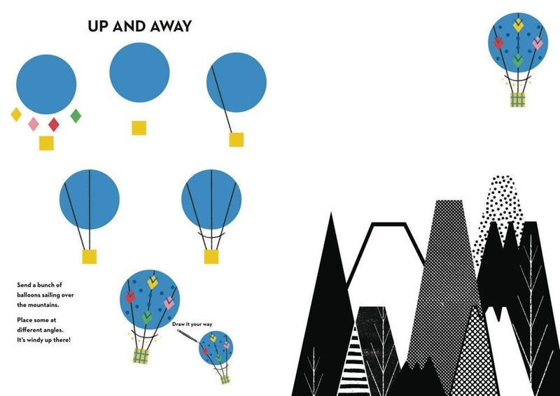 Sticker, Shape, Create: A Sticker Art Activity Book - Image 2