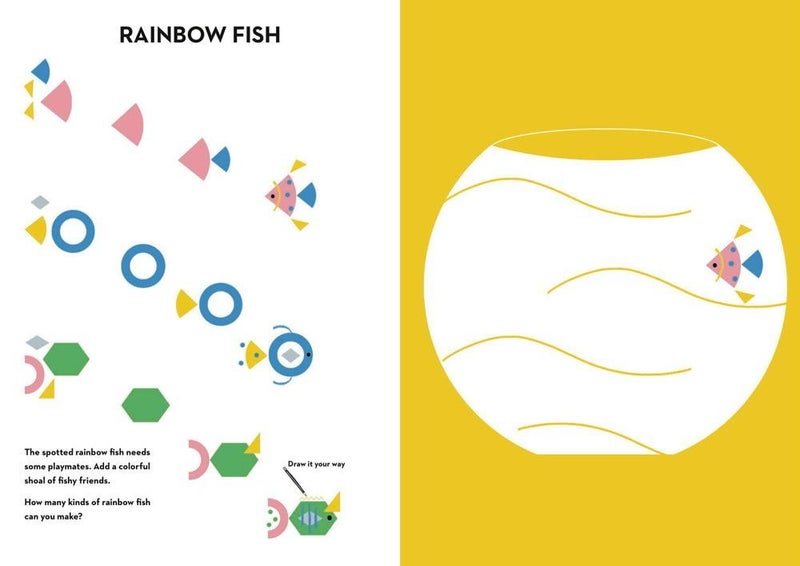 Sticker, Shape, Create: A Sticker Art Activity Book - Image 4