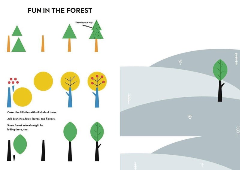 Sticker, Shape, Create: A Sticker Art Activity Book - Image 5