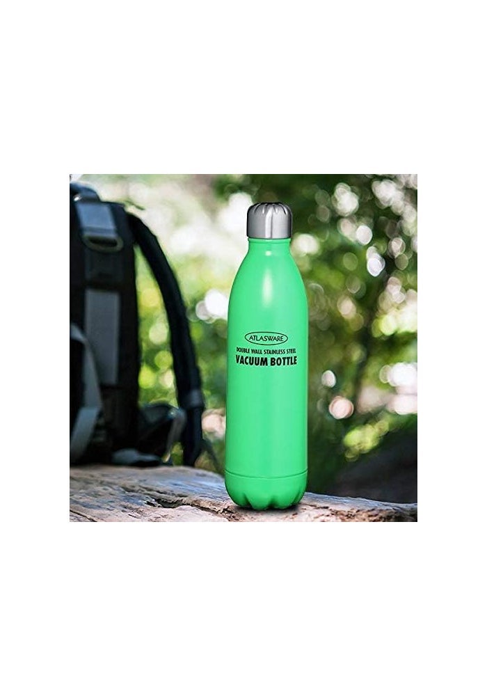 Atlasware 500ml Double Wall Stainless Steel Vacuum Bottle - Purple - Image 3