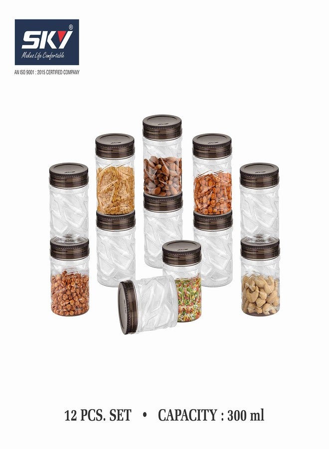 Sky Lexus Celebration 12 Pcs Storage Container Set for Kitchen (12pcs -300ml), (Grey) - Image 5