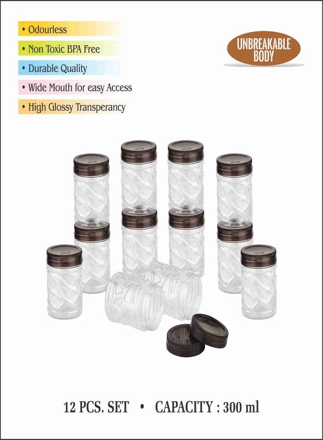 Sky Lexus Celebration 12 Pcs Storage Container Set for Kitchen (12pcs -300ml), (Grey) - Image 2