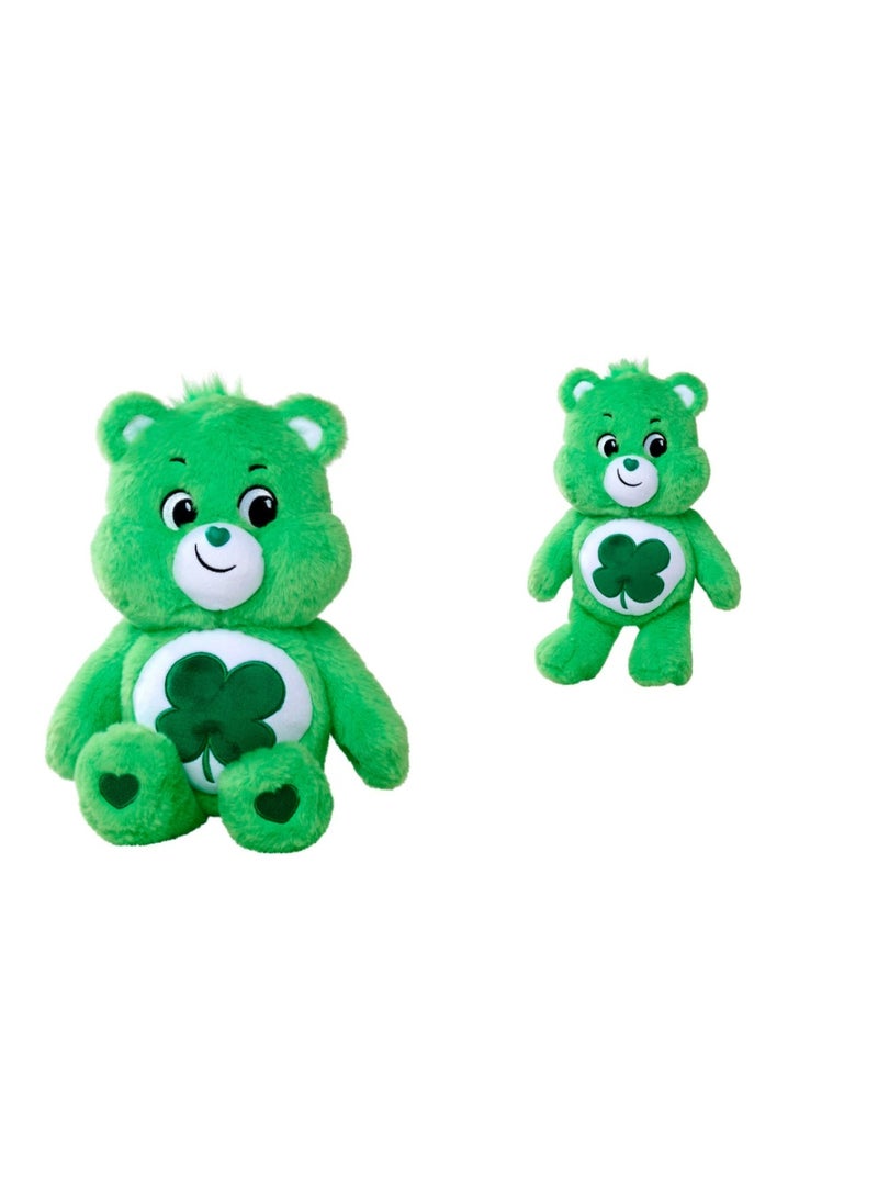 Care Bears Good Luck Bear Plush Toy, 35cm Soft Cuddly Stuffed Teddy for Kids - Image 2