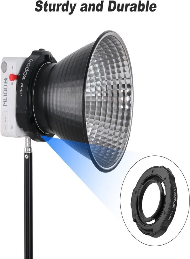 جودوكس محول Godox ML-GB لـ GODOX AD300Pro و AD400Pro، وحامل GODOX إلى حامل Bowens - Image 2