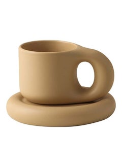 Generic 2-Piece Ceramic Coffee Cup And Saucer Set  - Image 5