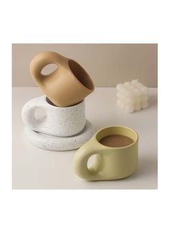Generic 2-Piece Ceramic Coffee Cup And Saucer Set  - Image 2