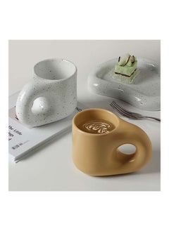 Generic 2-Piece Ceramic Coffee Cup And Saucer Set  - Image 3