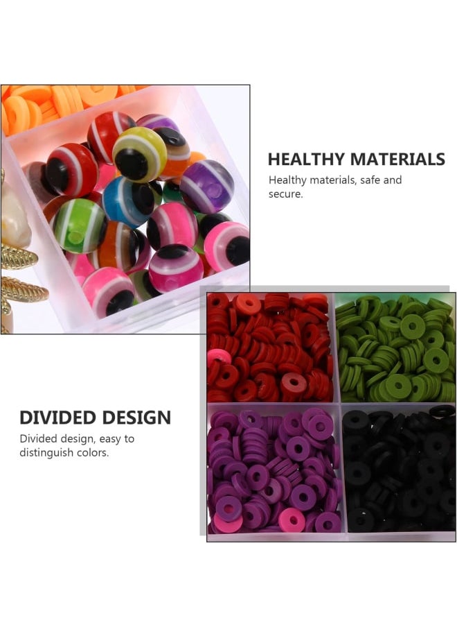 Generic - age includes: 3 x box loose beads. Features - Material: polymer clay, alloys, plastic. - Colour: As shown - Lightweight and portable, more convenient to store and use. - They can be arranged into a beautiful shape in your craft projects. - You can DIY various decorations freely, very beautiful and practical. - With polymer clay material, sturdy and durable, does not fade easily. - Size: 0.60 x 0.60 x 0.20 cm / 0.24 x 0.24 x 0.08 inches. - Operation simple, convenient and practical. Product description The beads have a beautiful shape and colour. Easy and convenient for you to DIY. Our loose beads are well made, durable, sturdy, safe and will not fade. Their surfaces are very smooth, comfortable to touch. - Image 1