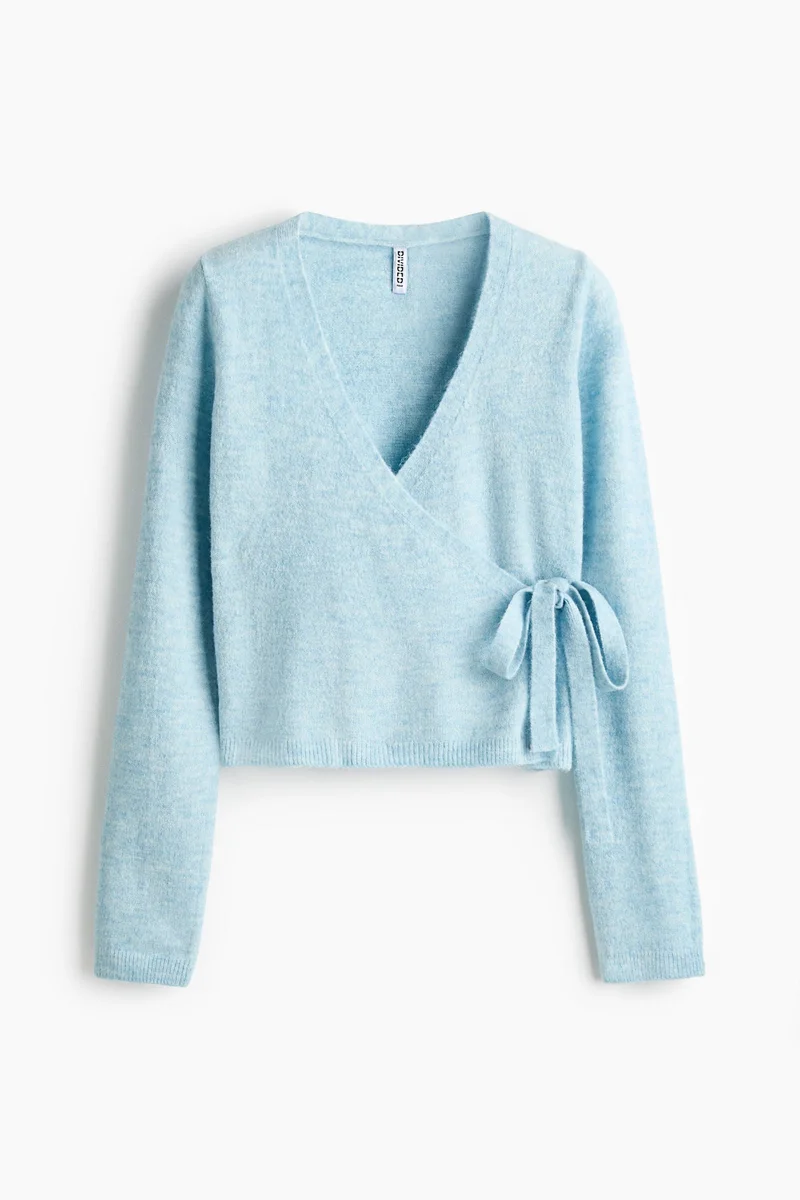 اتش اند ام كارديغان بتصميم ملفوف