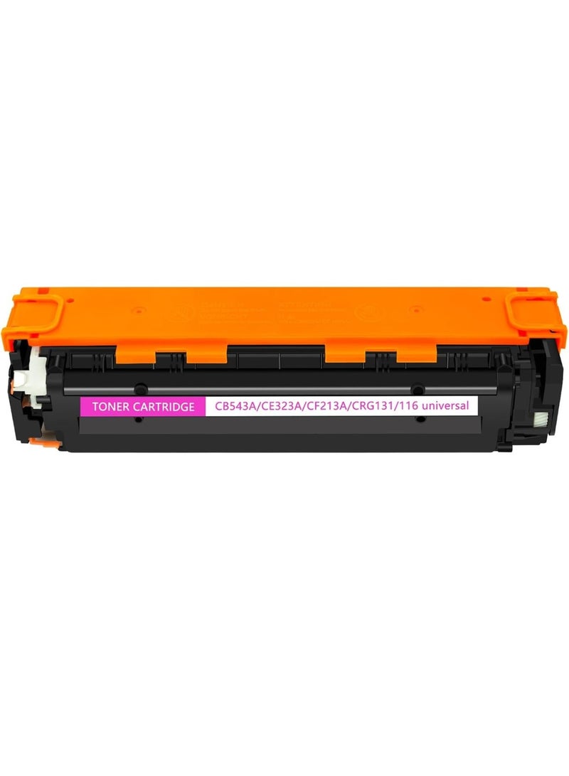 CF213A CE323A CB543A Compatible Toner Cartridge for HP Laserjet Cp1210 1215 Cp1510 1515 1518 Cm1300 Cm1312Nfi Cm1415Fnw Cp15 Printer 25Nw 25Nw fpm276N M276Nw M251 (MAGENTA)