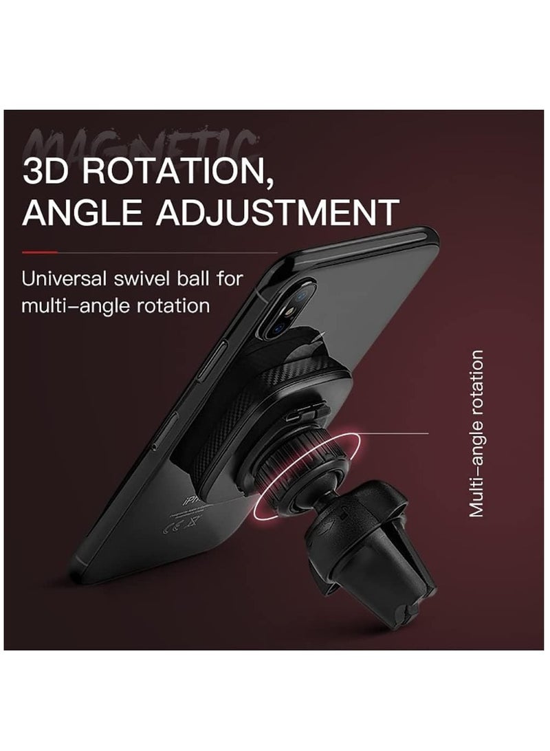 Car Air Vent Magnetic Phone Holder,360 Degree Rotation Mobile Car Mount Compatible with iPhone 13 Mini/iPhone 13/13 Pro / 13 Pro Max/iPhone 12 Series - Image 2