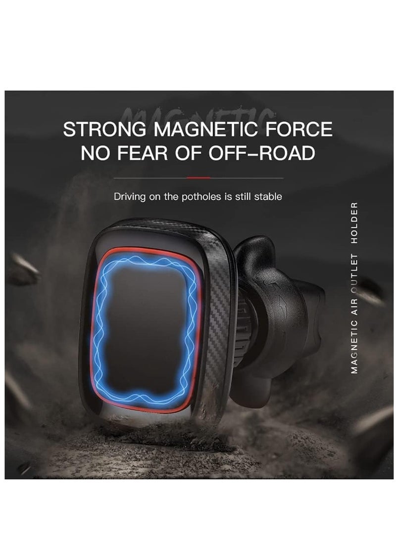 Car Air Vent Magnetic Phone Holder,360 Degree Rotation Mobile Car Mount Compatible with iPhone 13 Mini/iPhone 13/13 Pro / 13 Pro Max/iPhone 12 Series - Image 3