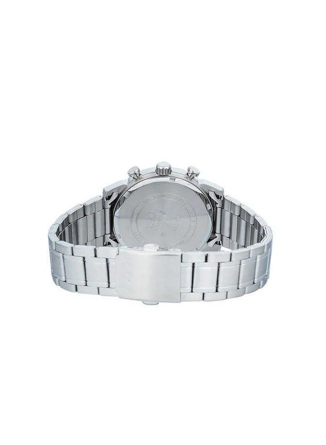 CASIO Men's Watch Analog Chronograph Stopwatch - MTP-E510D-1A1VDF - Image 2