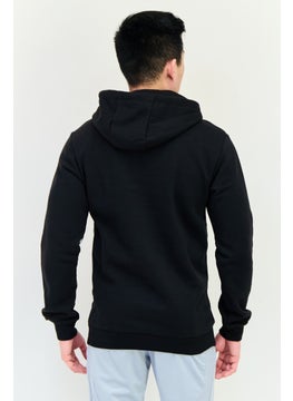 adidas Originals Men Sportswear Fit Long Sleeves Running Sweatshirt, Black  - Image 3