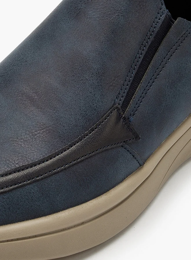 Lee Cooper Men's Solid Slip-On Loafers