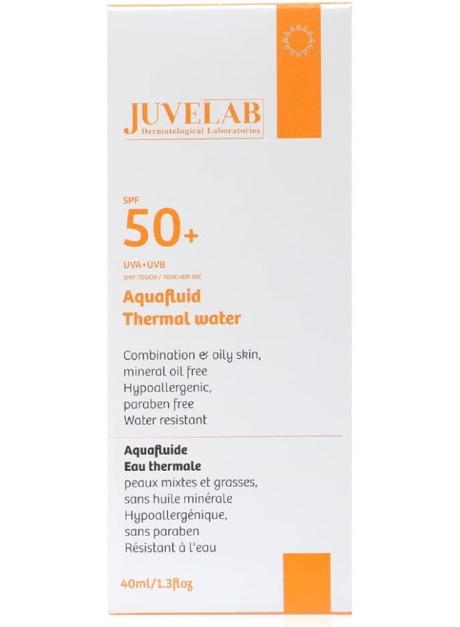 JUVELAB Aqua Thermal Fluid SPF 50+ Sunscreen - Image 4