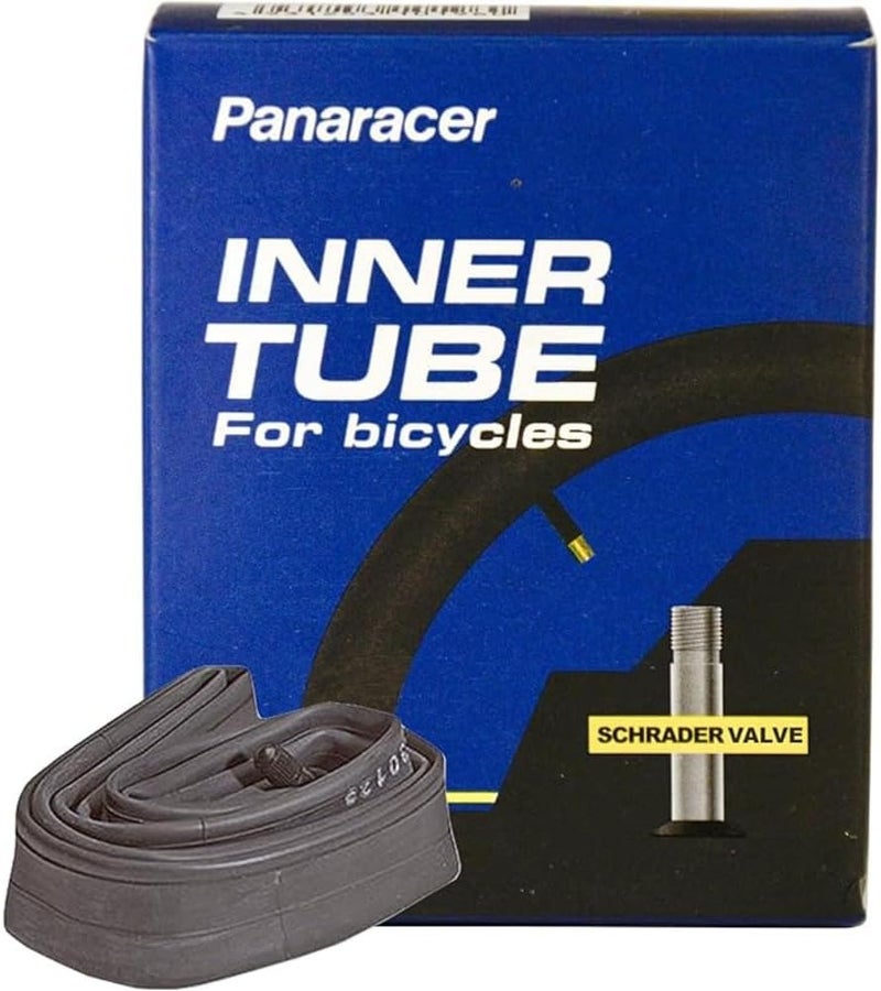 Panaracer أنبوب داخلي قياسي لدراجة باناريسر مع صمام شرايدر 35 مم - أنبوب دراجة للأطفال والدراجات الصغيرة - حجم 18 × 1.50-2.25 بوصة، أسود - Image 1