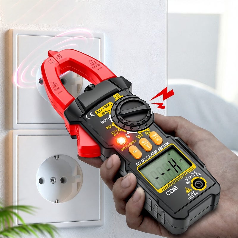 ANENG PN108 Digital Clamp Meter Voltage Current Tester Professional 6000 Counts Multimeter with LCD Display Diode Temperature Hz Ohm Capacitance Tester - Image 4