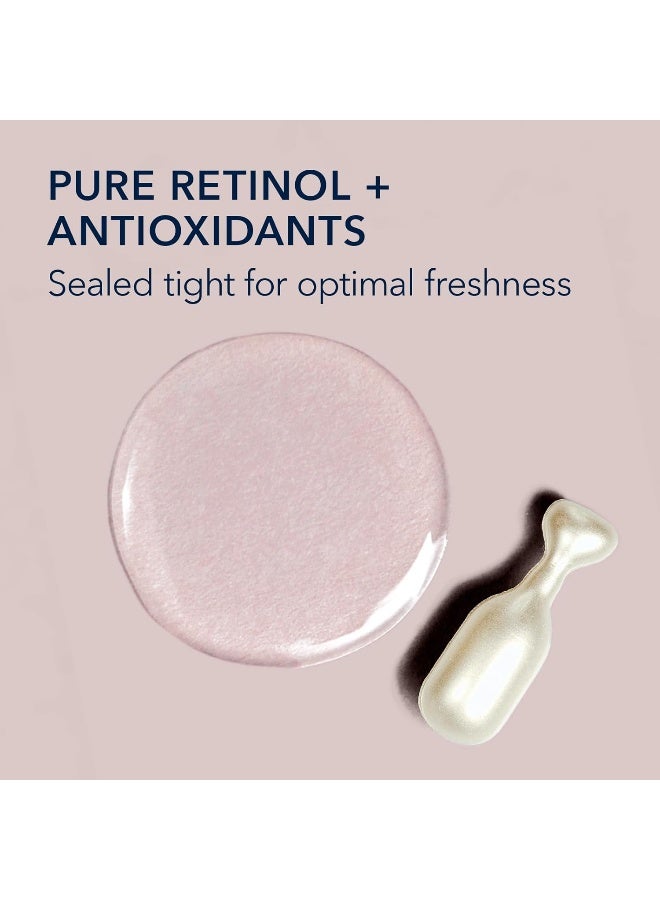 RoC كبسولات سيروم الليل لتنعيم الخطوط من ريتينول كوركسيون، علاج يومي لمكافحة الشيخوخة للبشرة للخطوط الدقيقة، البقع الداكنة، ندبات حب الشباب، 10 عد - Image 4