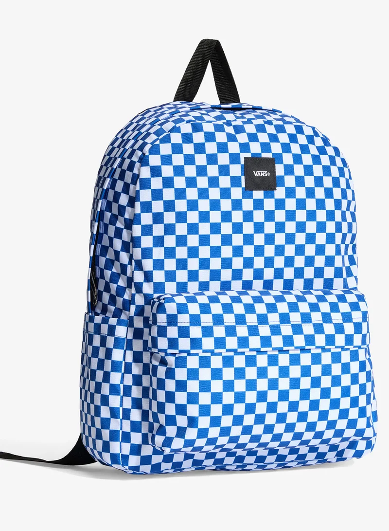 Vans Classic Blue Old Skool Check Backpack  | Best Price UAE