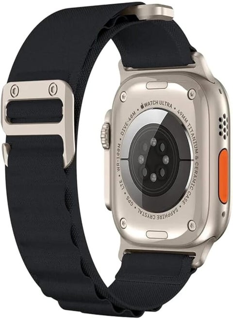 Dado Upgraded Nylon Loop Desing Band Compatible with Apple watch series Series Ultra 2 | 9 | 8 Ultra | 8 | 7 | 6 | 5 | 4 | 3 | SE