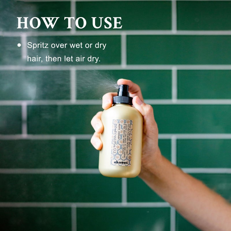 Davines This Is A Sea Salt Spray | Full-Bodied, Beachy Waves with Matte Finish | for All Hair Types | 8.45 Fl Oz - Image 4