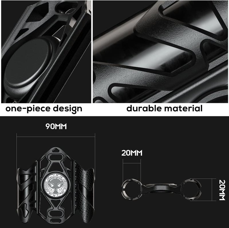 MAKINGTEC Airtag Bike Mount, Hidden Airtag Case Bicycle AirTag Protector Motorcycle Airtag Storage Secure AirTag Holder Mountain Bike Accessory for Mountain Bike Scooter Tent Motorcycle - Image 5