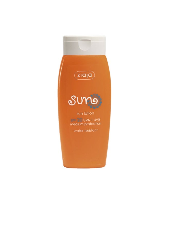 Ziaja Sun Sunscreen Lotion SPF20 150ml - Image 1