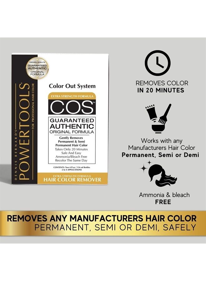 POWERTOOLS COS, The Original Color Out System | Guaranteed Authentic Original Formula l Safely Remove Semi & Permanent Hair Color | Ammonia Free - Image 2