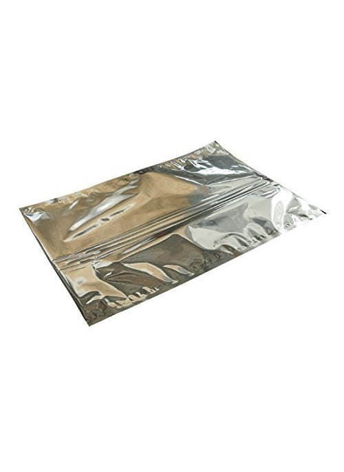 Amit Marketing - Amit Marketing Silver Foil Bag I Aluminium Plastic Pouches I Packaging Metalized Hot/Dry Foods I Parcel Bags i Biryani Pouch I Multipurpose Packet for Tea, Coffee, Grocery I Pack of 100 Pcs - 500 GM - Image 1