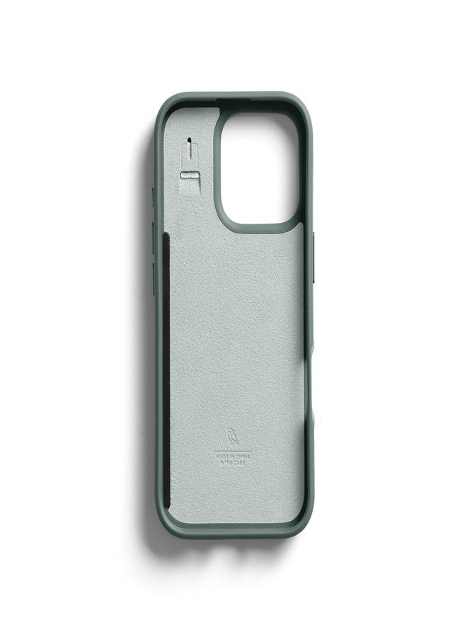 Bellroy Phone Case - 3 Card for iPhone 16 Pro Max (leather iPhone case, phone wallet) - Agave - Image 2
