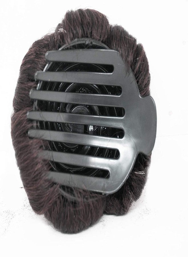 BeatStock Messy Bun Hair Piece Hair Bun With Clutcher Design Hairpiece Synthetic Fiber Hair in Brown - Image 3