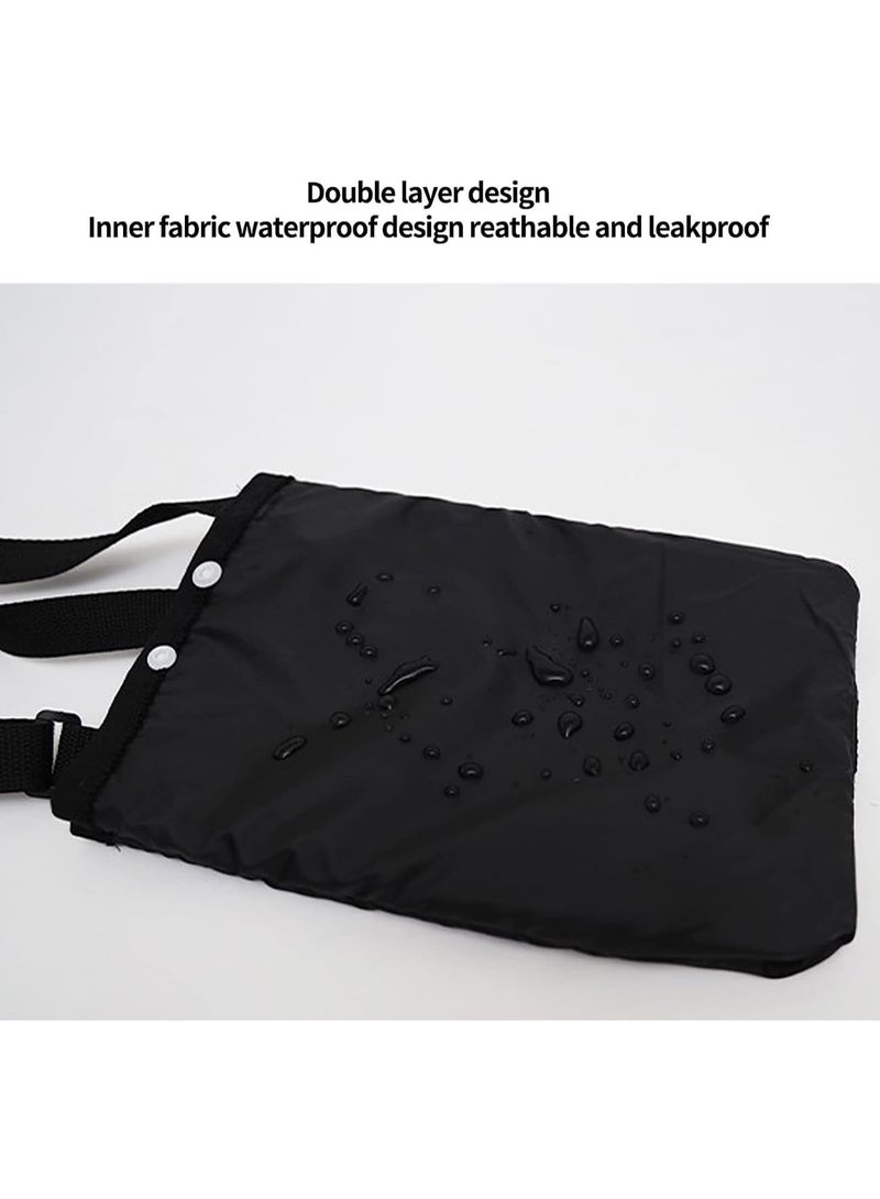 رحام Foley Catheter Urine Bag Cover with Interior Securing Clasp and Quick Release Buckle for Medical Daily Use and Home Care - Image 3