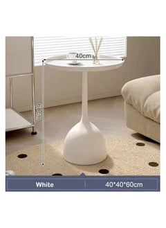 Crown Home Coffee Table, Simple Design Round Table, Space Saving Coffee Table for Living Room, Bedroom, Office  - Image 3