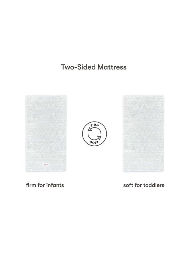 Babyletto Pure Core Mini Crib Mattress, Hybrid Waterproof Cover, Lightweight, Greenguard Gold Certified - Image 3