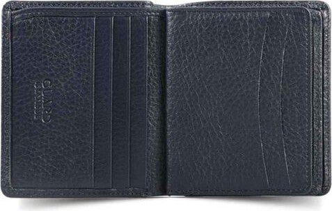 Guard Medium Double Plug, Dark Blue Men's Wallet with Coin Compartment  - Image 3