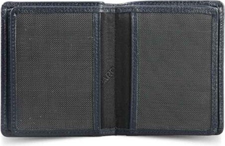 Guard Medium Double Plug, Dark Blue Men's Wallet with Coin Compartment  - Image 4