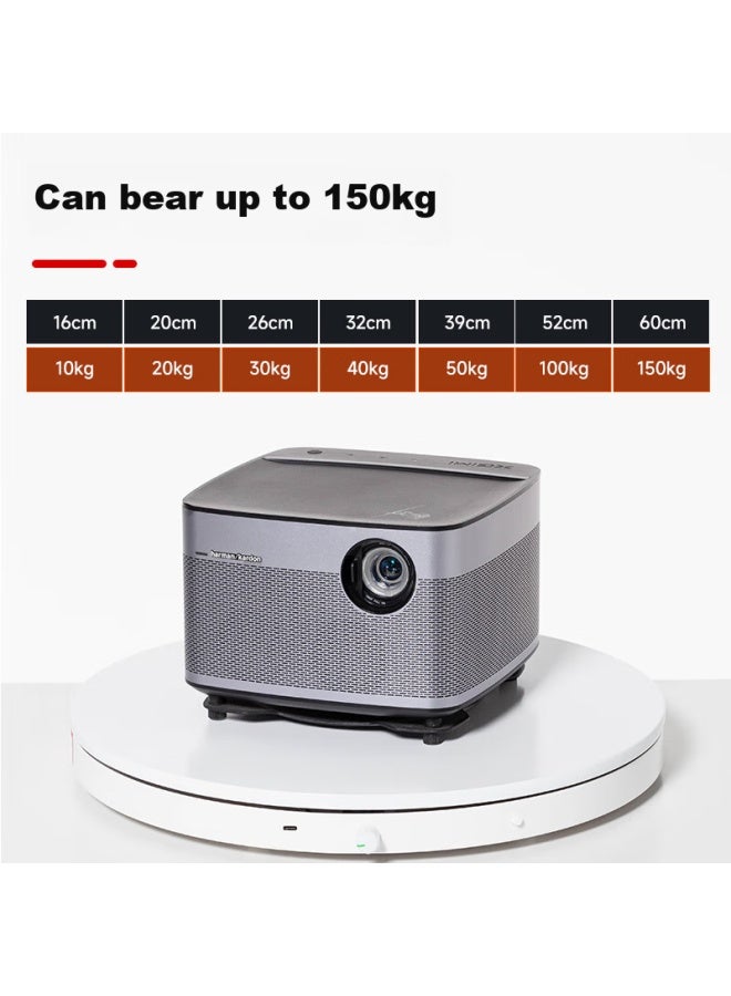 Ambitful Adjustable Speed Photography Shooting Electric Turntable, 26Cm Rotating Product Display Stand, Small Jewelry Speed Adjustable Shooting Stand, Model Automatic Photo Shooting Platform Base - Image 2